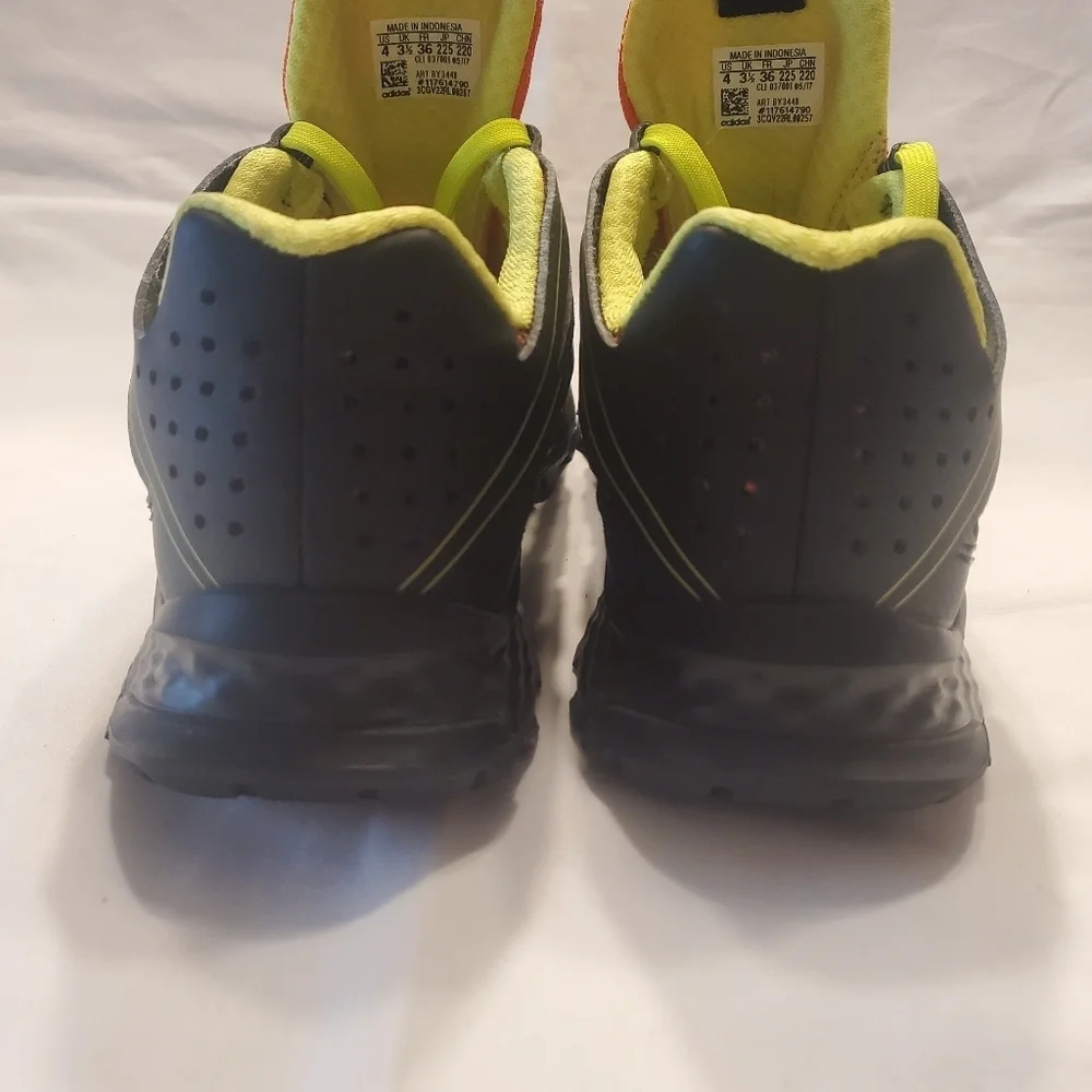 adidas Vigor Bounce Energy Black And Orange Men's Size 4 BY3448